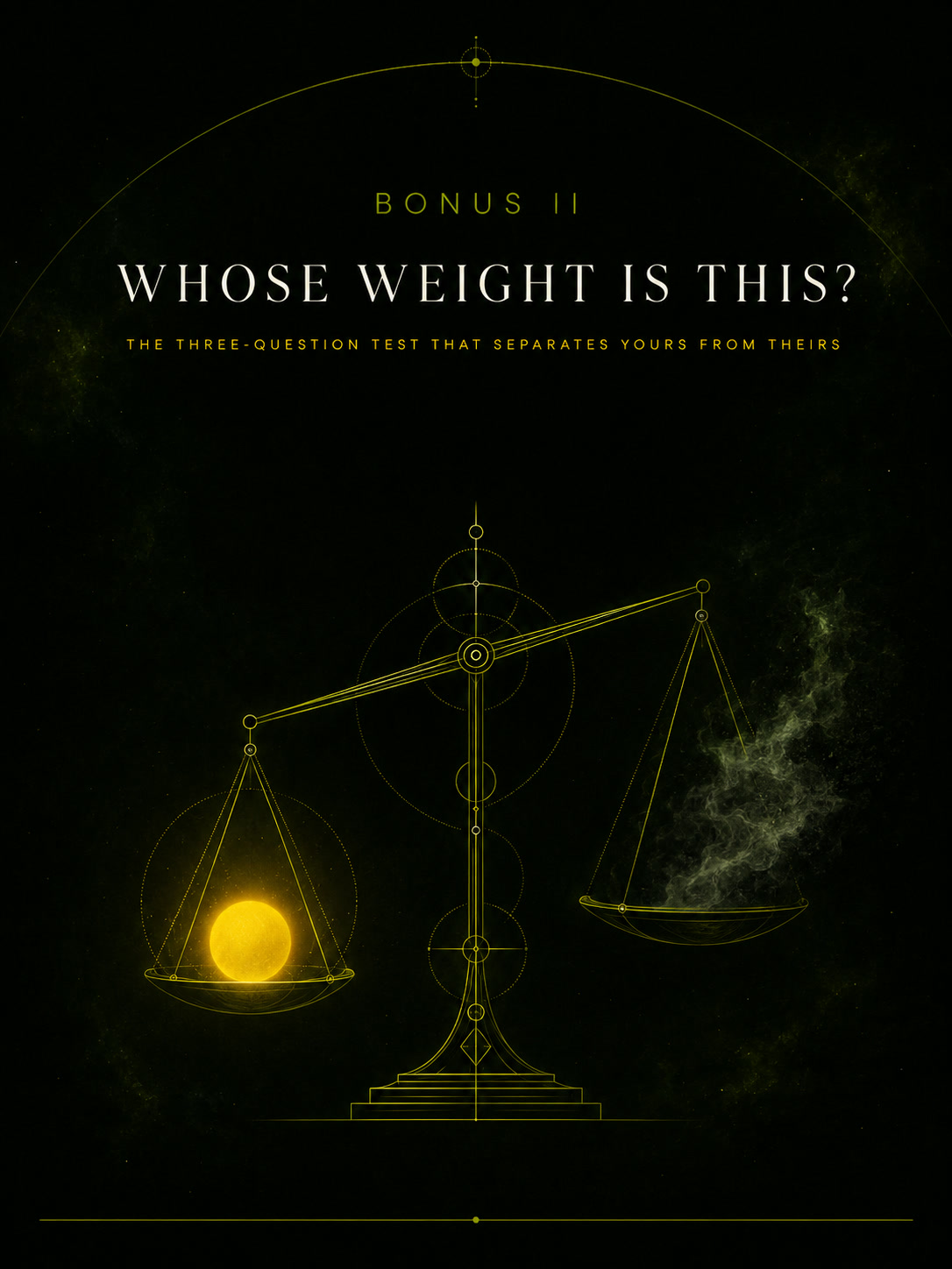 Whose Weight Is This?